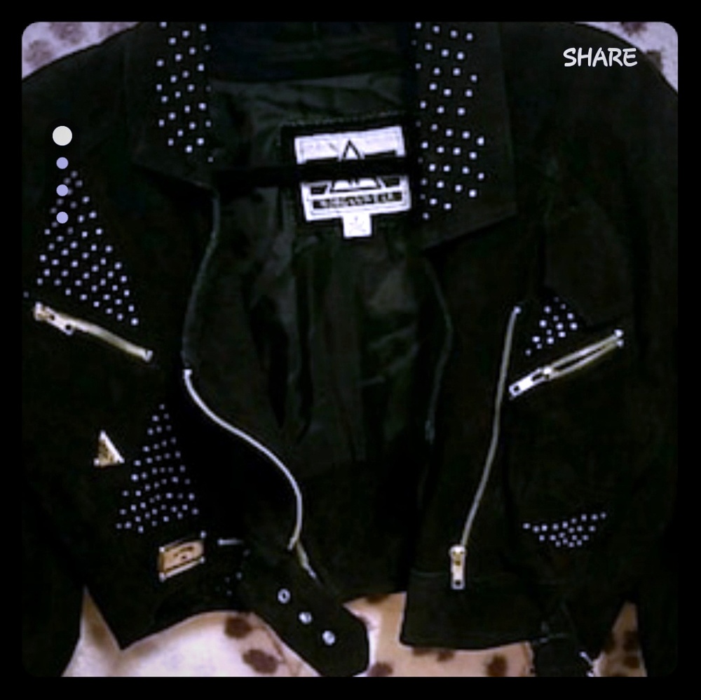 Morganwear Vintage Suege Genuine Leather Jacket